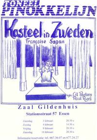 Affiche: 1996 - Kasteel in Zweden